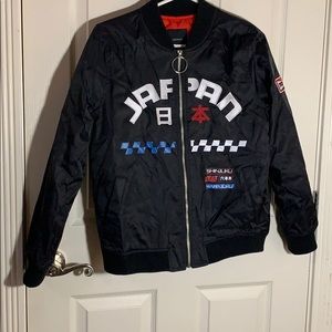 Japan patched bomber jacket